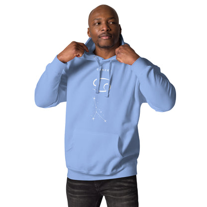 Image 31 of Team Royal Moonhaven Hoodie, size S, with Cancer artwork visible in front view.