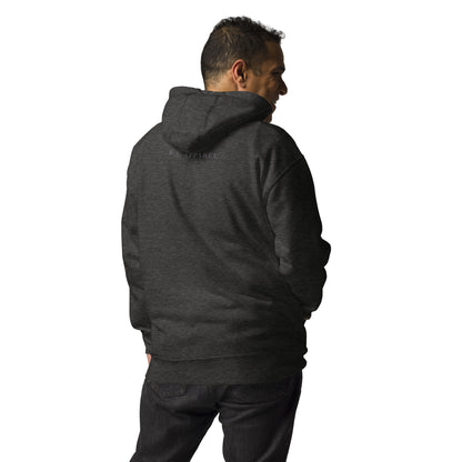 Summitline Hoodie - Left Placement product image 8 in Navy Blazer, size M, with back view and left placement.