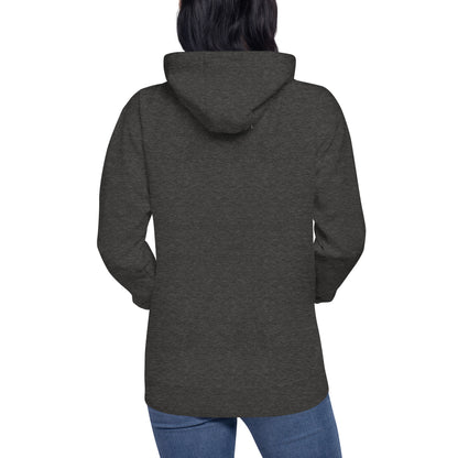 Impact Form Hoodie - Left Placement image 28: Vintage Black version, size XL with back view of the Shape Lives range.