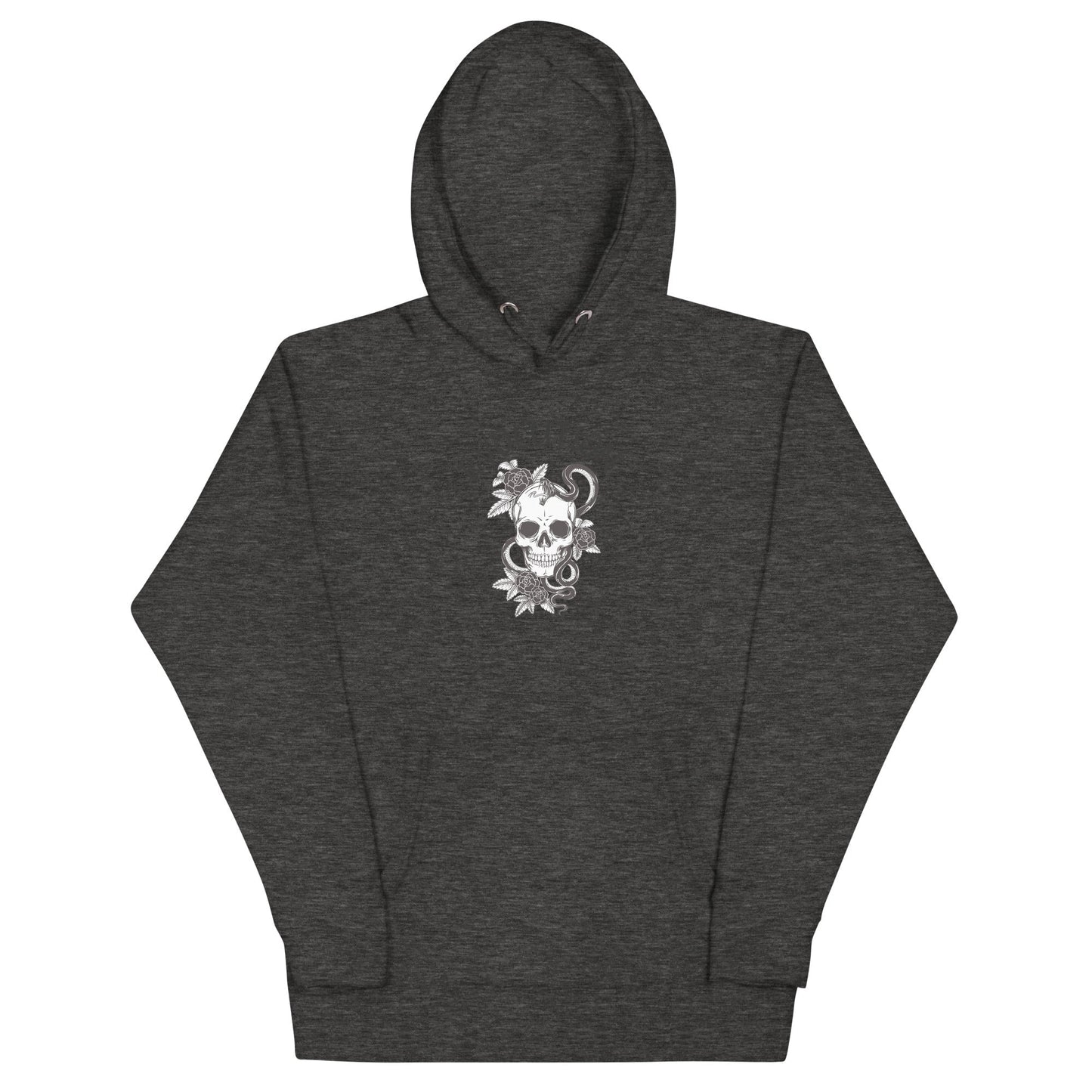Image 5 of Black Evolution Hoodie - Left Placement, size 2XL, with Evolution artwork visible in front view.