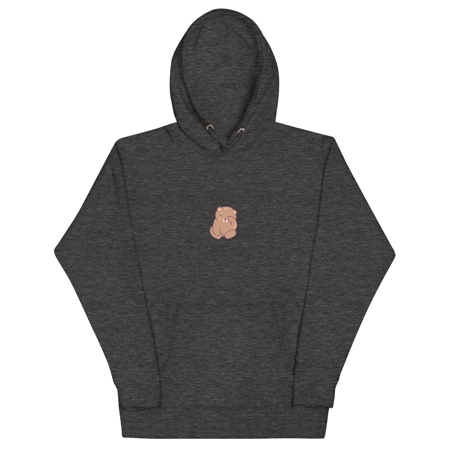 Nightcall Hoodie - Left Placement image 4 in Black, size XL, showing front view for the Always Sleepy design.