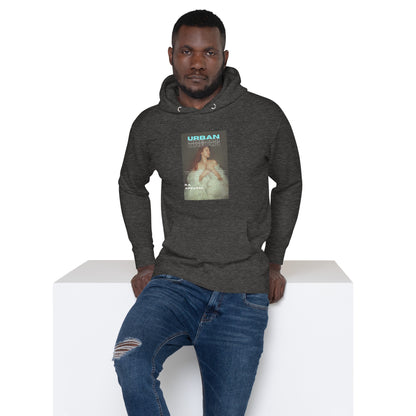 Urban Hoodie - Left Placement product image 5 in Black, size 2XL, with front view and left placement.