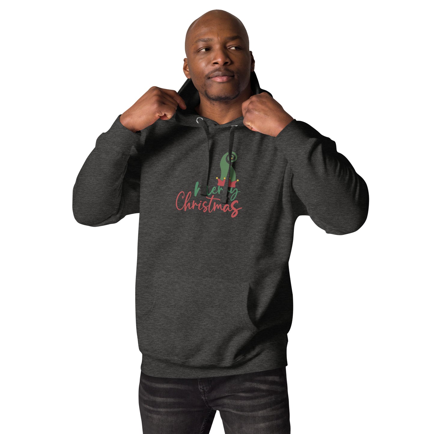 Noelle Hoodie - Left Placement product image 5 in Black, size 2XL, with front view and left placement.