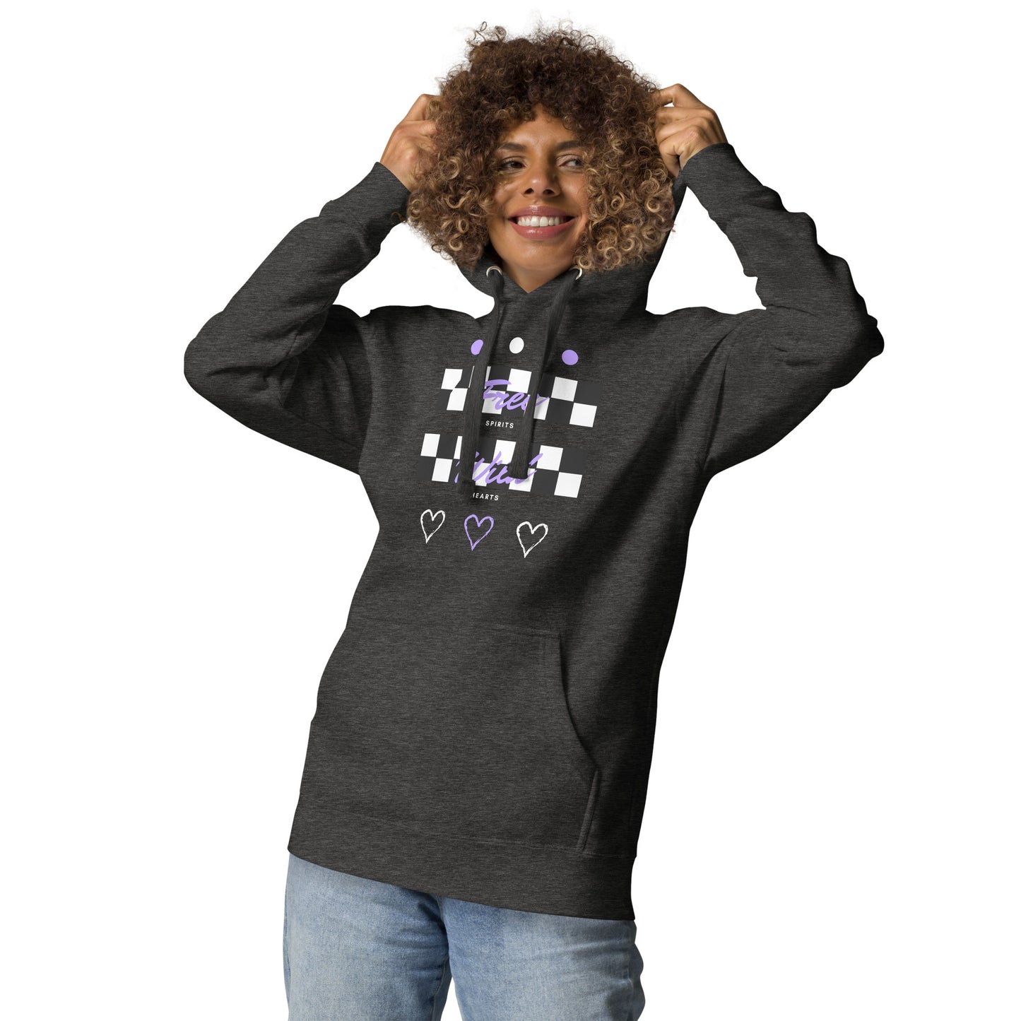 Freeborne Hoodie - Left Placement product image 7 in Navy Blazer, size L, with front view and left placement.