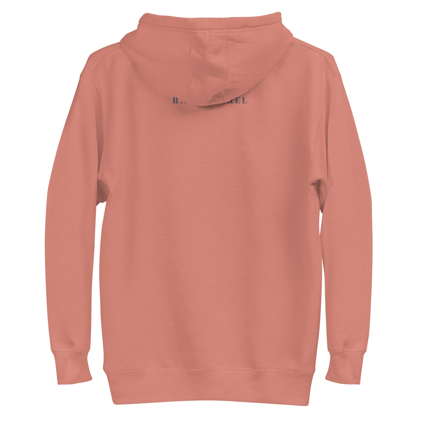 Social Static Hoodie - Left Placement product image 10 in Navy Blazer, size XL, with back view and left placement.