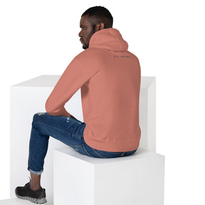 Urban Hoodie - Left Placement product image 12 in Navy Blazer, size 3XL, with back view and left placement.