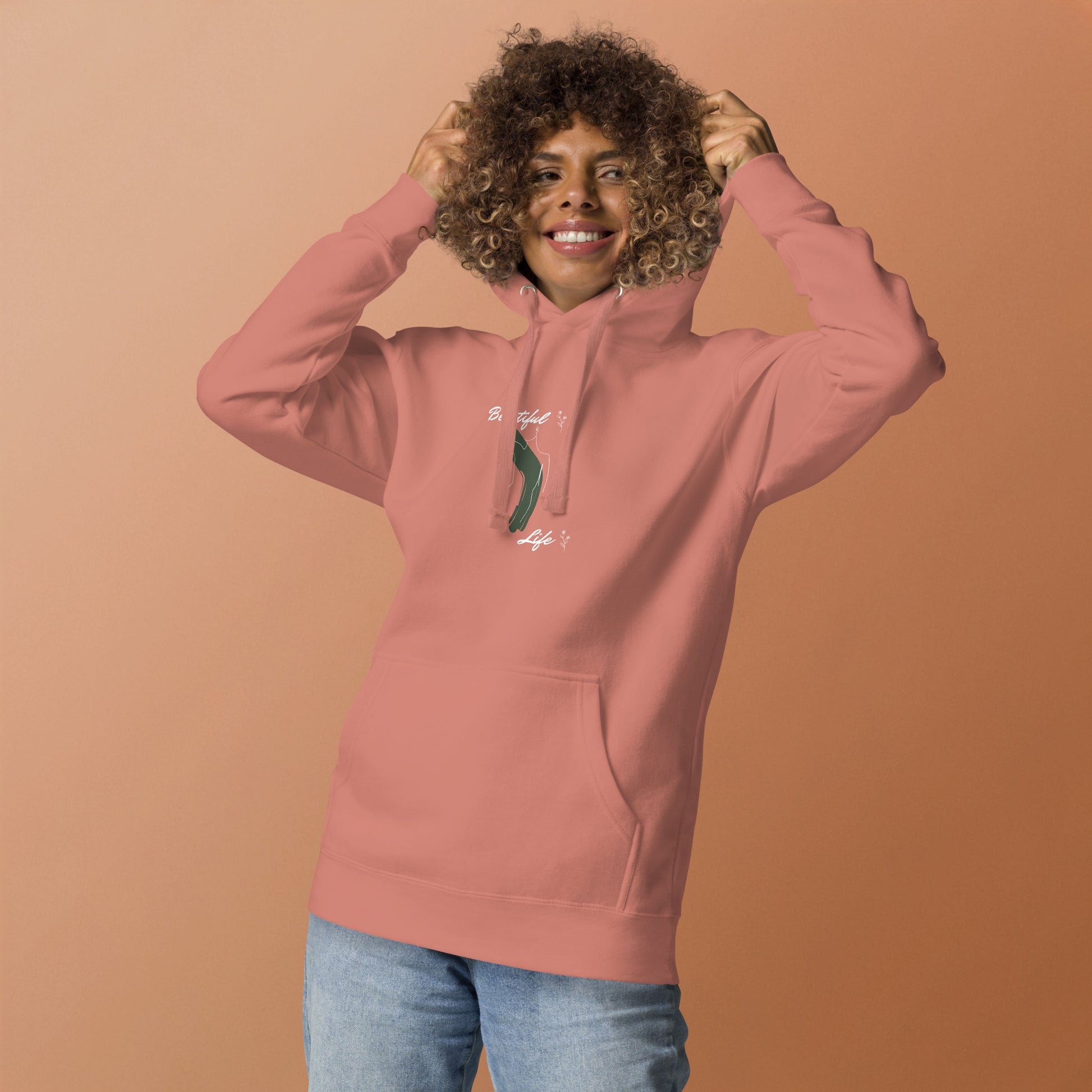 Bellevie Hoodie - Left Placement product image 12 in Navy Blazer, size 3XL, with front view and left placement.