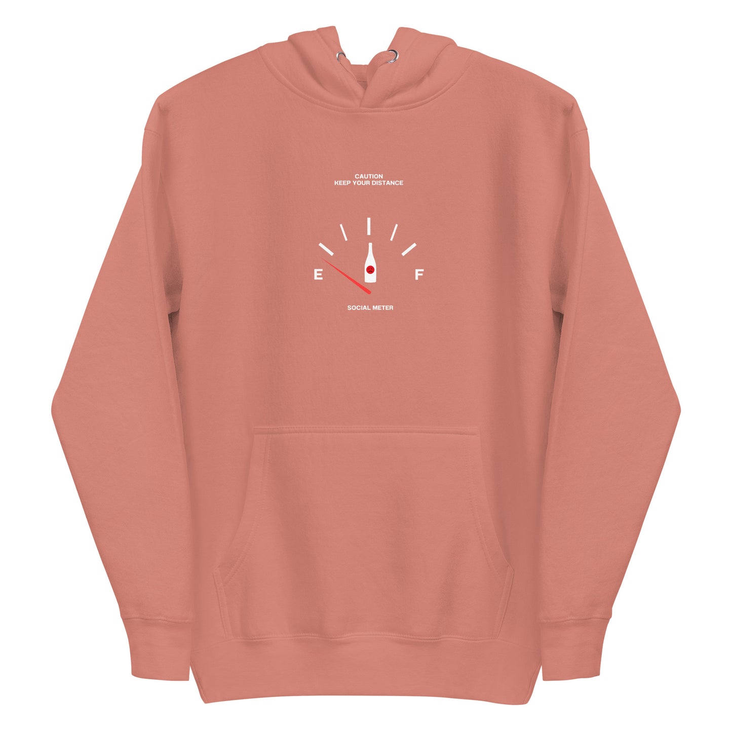 Social Static Hoodie - Left Placement product image 9 in Navy Blazer, size L, with front view and left placement.