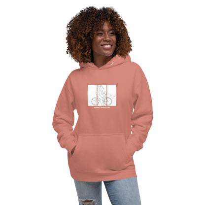 Ever After Hoodie - Left Placement product image 25 in Vintage Black, size S, with front view and left placement.
