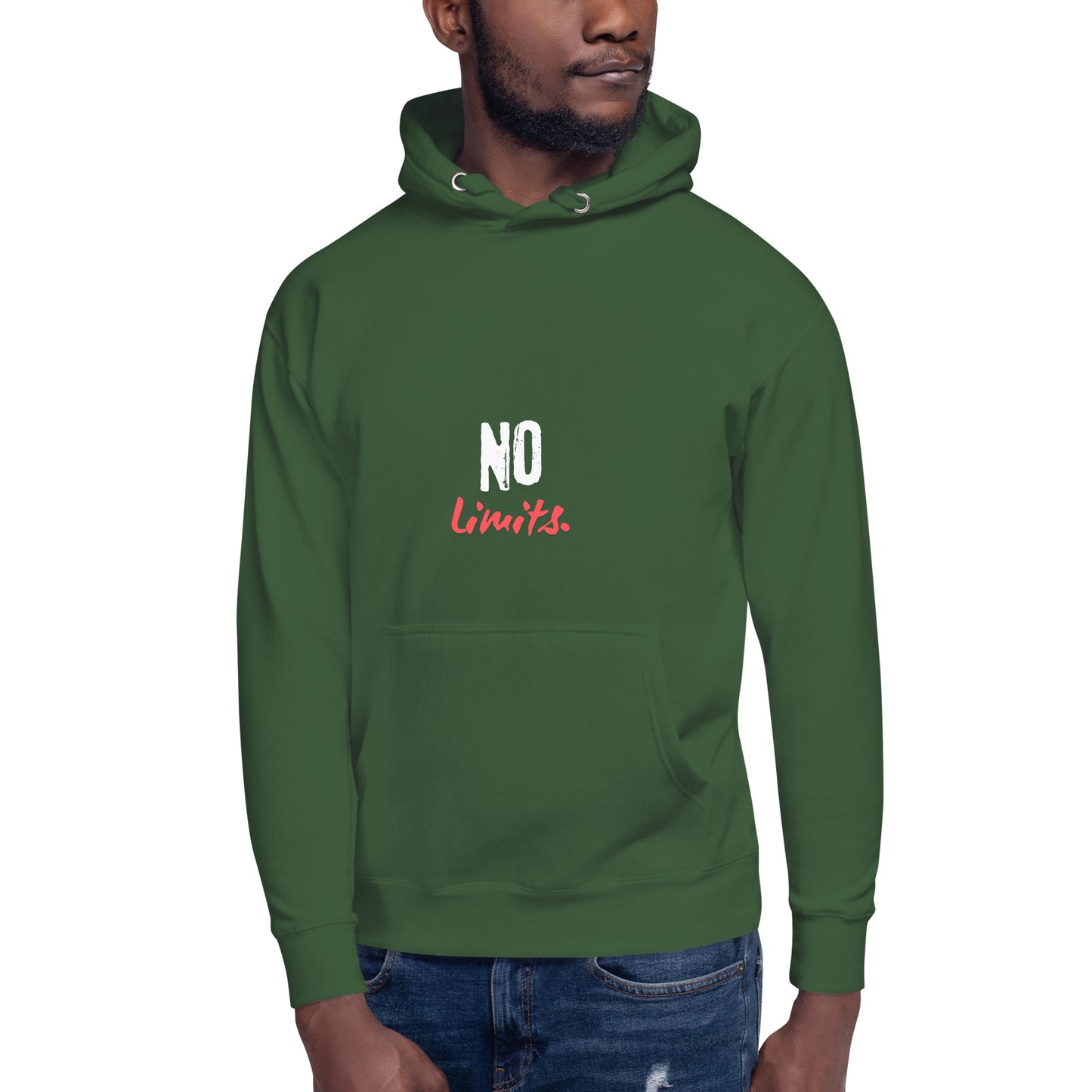 Limitless Hoodie - Left Placement product image 19 in Vintage Black, size S, with front view and left placement.