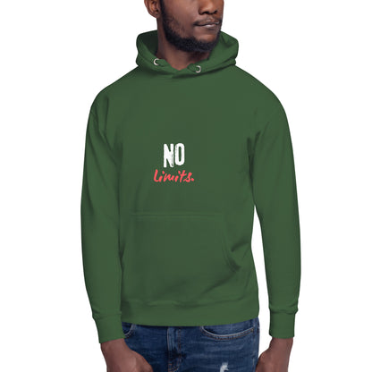 Limitless Hoodie - Left Placement product image 19 in Vintage Black, size S, with front view and left placement.