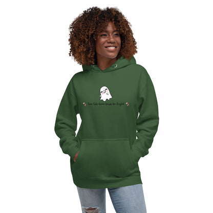 Boo Luxe Hoodie - Left Placement by R.A. Apparel, image 37, front view, Team Red, size M, left placement.