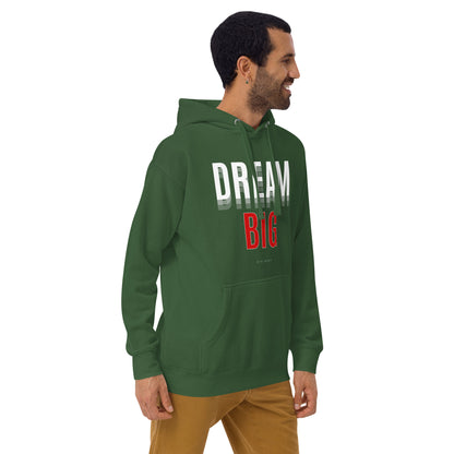 Skyline Dream Hoodie - Left Placement by R.A. Apparel, image 44, front view, right-side angle, Military Green, size XL, left placement.
