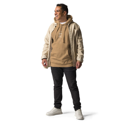 Twin Signal Hoodie - Left Placement product image 27 in Purple, size L, with front view and left placement.