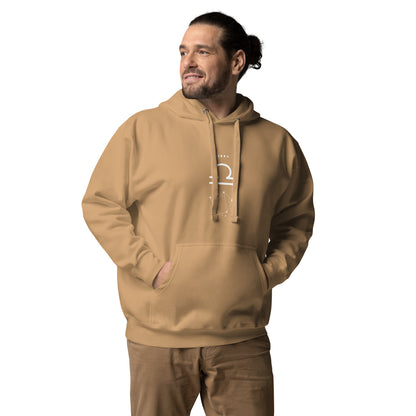 Image 40 of Team Red Balance Court Hoodie - Left Placement, size XL, with Libra artwork visible in front view.