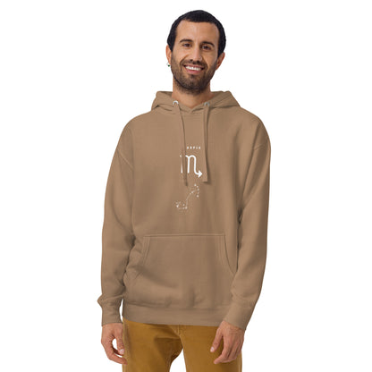 Sabletide Hoodie - Left Placement by R.A. Apparel, image 49, front view, Team Red, size XL, left placement.