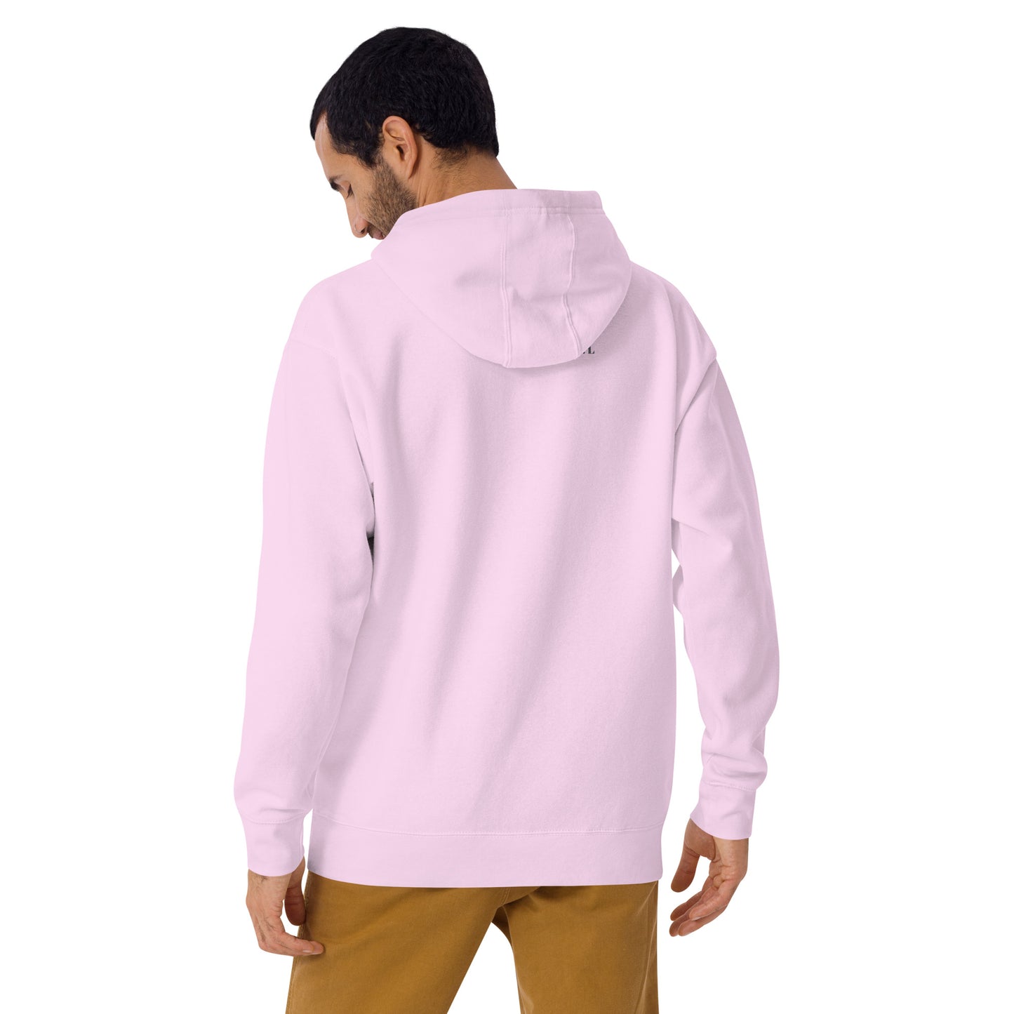 Sabletide Hoodie - Left Placement product image 76 in Carolina Blue, size S, with back view and left placement.
