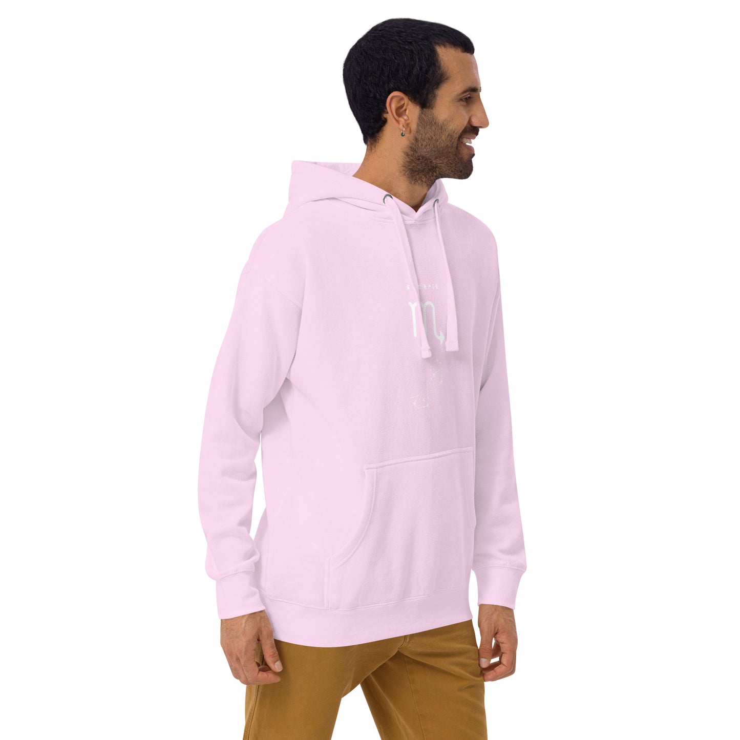 Sabletide Hoodie - Left Placement image 75: Team Gold version, size 2XL with front view, right-side angle of the Scorpio range.