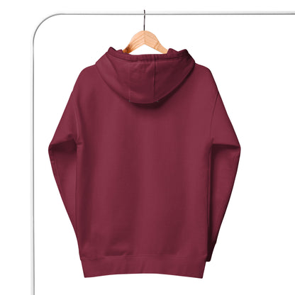 Retry Hoodie - Left Placement by R.A. Apparel, image 8, back view, Navy Blazer, size M, left placement.