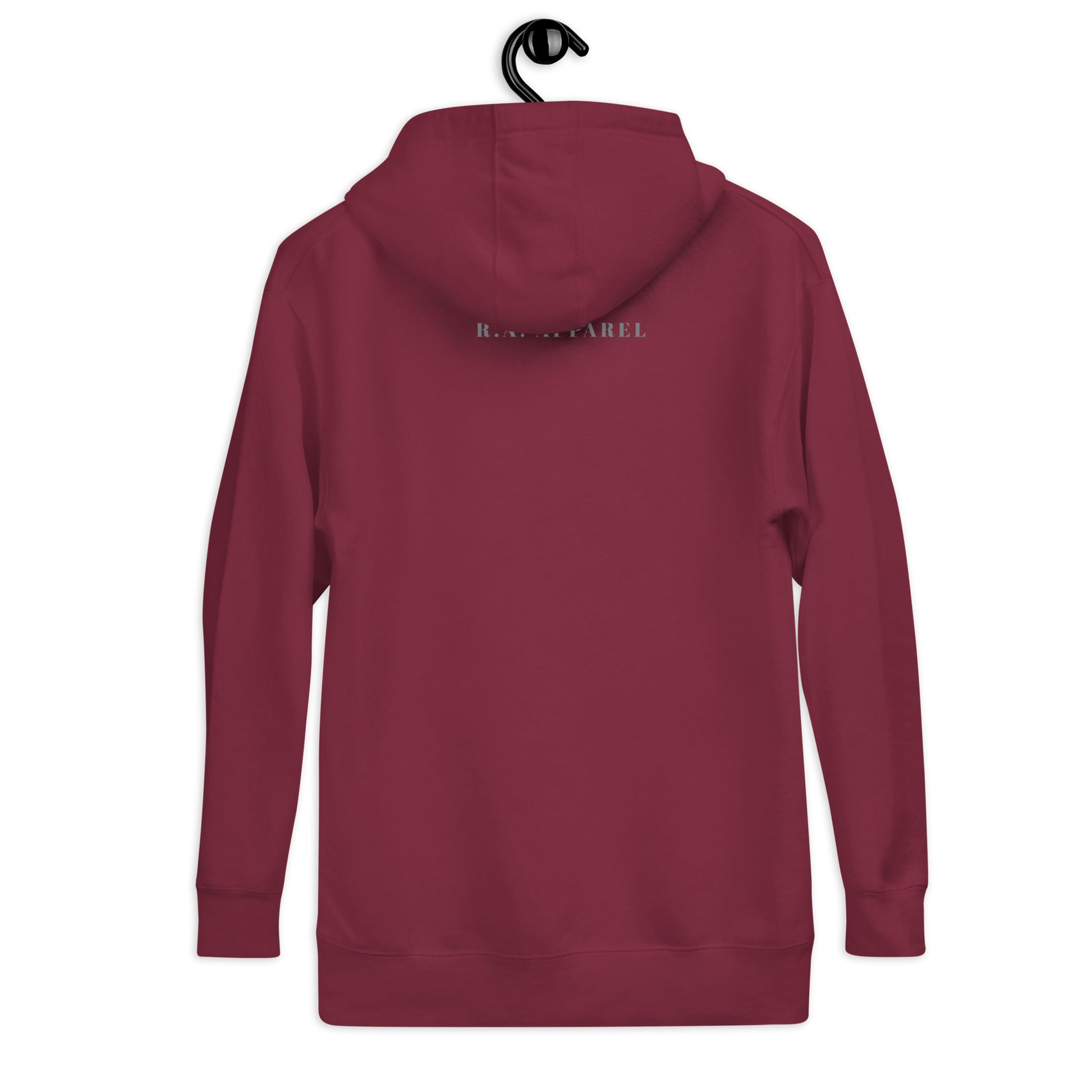 Sweet Minimal Hoodie - Left Placement image 9 in Navy Blazer, size L, showing back view for the Simple and Sweet design.
