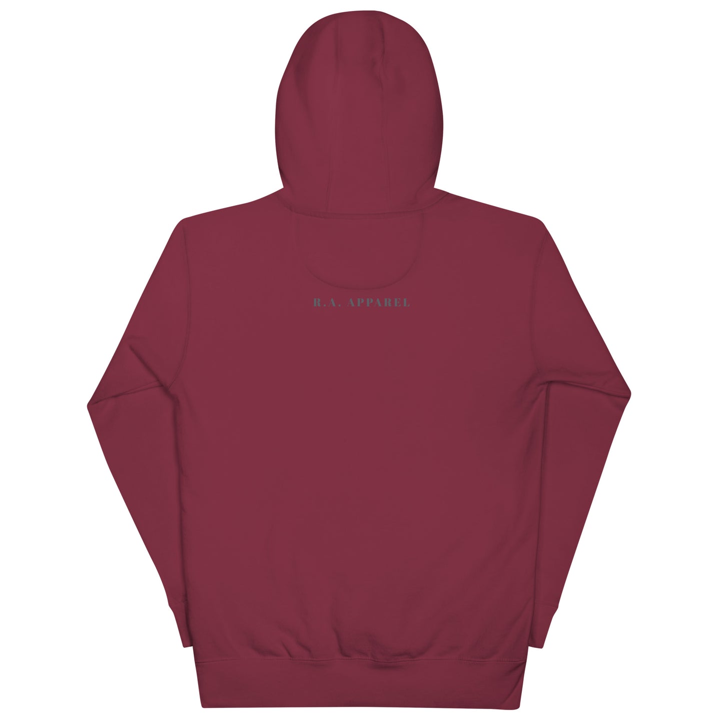 Astral Circle Hoodie - Left Placement product image 8 in Navy Blazer, size M, with back view and left placement.