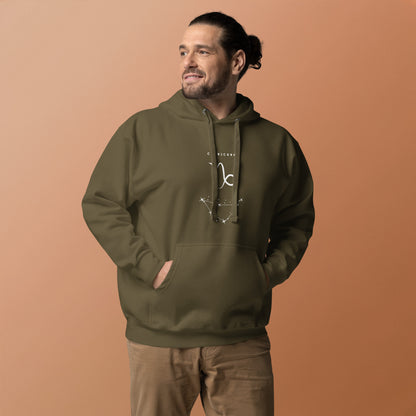 Montaire Hoodie by R.A. Apparel, image 27, front view, Team Royal, size M, design placement.