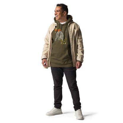 Innerline Hoodie - Left Placement image 11 in Navy Blazer, size 2XL, showing front view for the Look Within design.