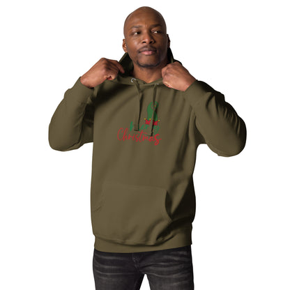 Noelle Hoodie - Left Placement product image 13 in Maroon, size S, with front view and left placement.