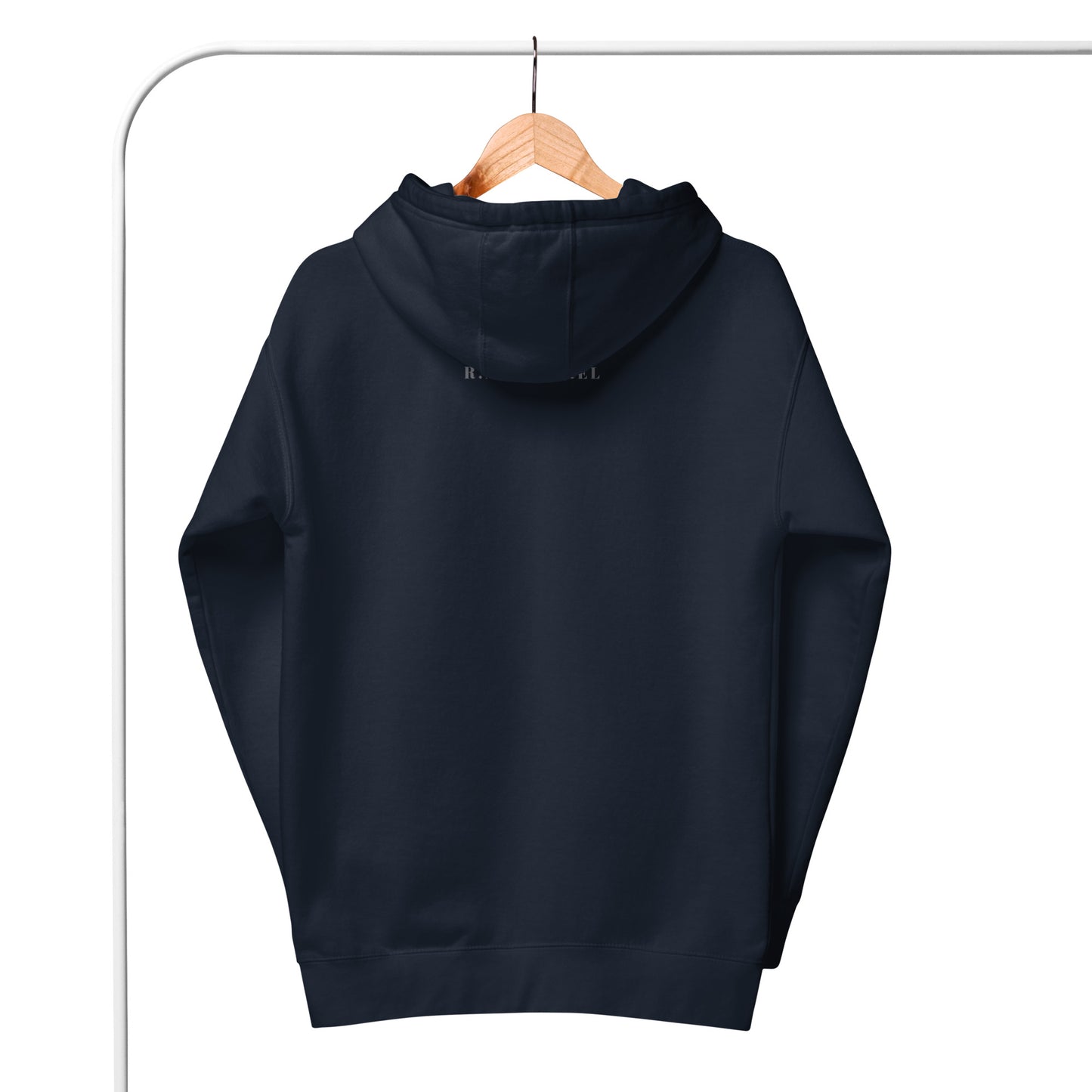 Farewell Bloom Hoodie - Left Placement product image 11 in Navy Blazer, size 2XL, with back view and left placement.