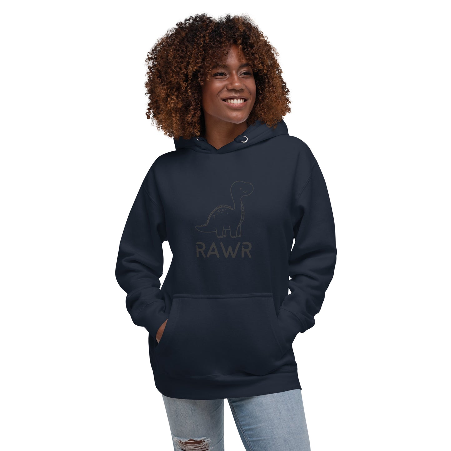 Wild Call Hoodie - Left Placement product image 7 in Maroon, size S, with front view and left placement.