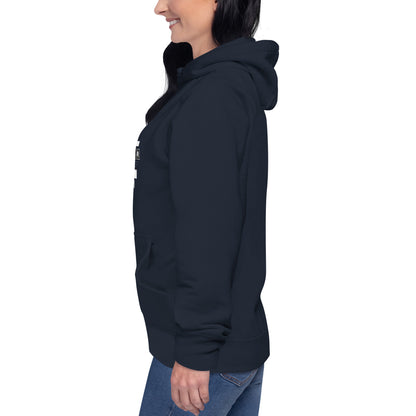 Image 41 of Purple Impact Form Hoodie - Left Placement, size 2XL, with Shape Lives artwork visible in left-side angle.