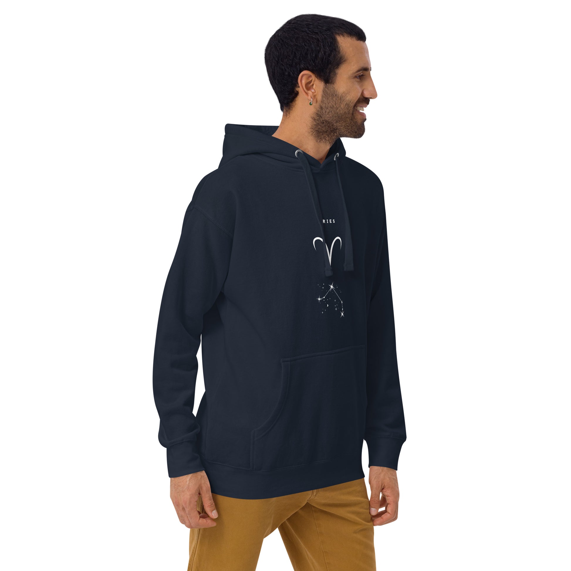 Marsborne Hoodie - Left Placement product image 18 in Maroon, size 3XL, with front view, right-side angle and left placement.