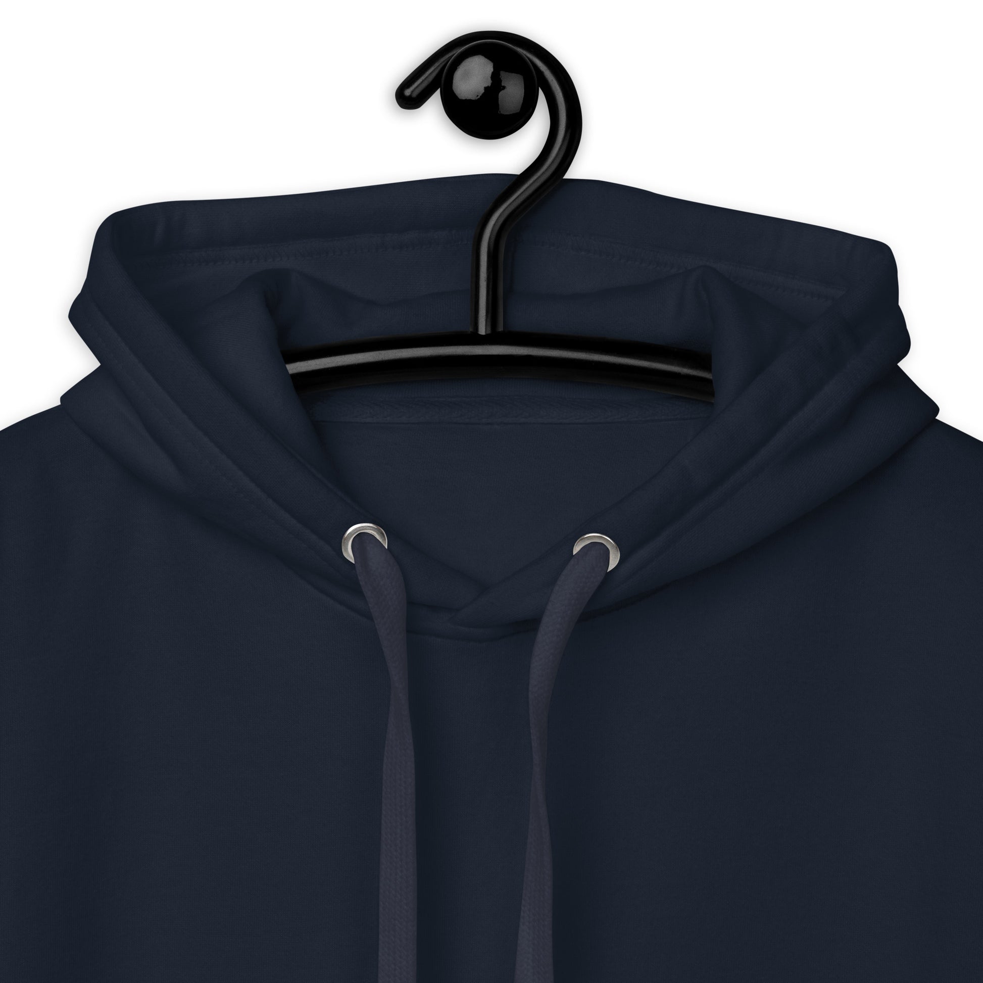 Sweet Minimal Hoodie - Left Placement by R.A. Apparel, image 11, product view, Navy Blazer, size 2XL, left placement.