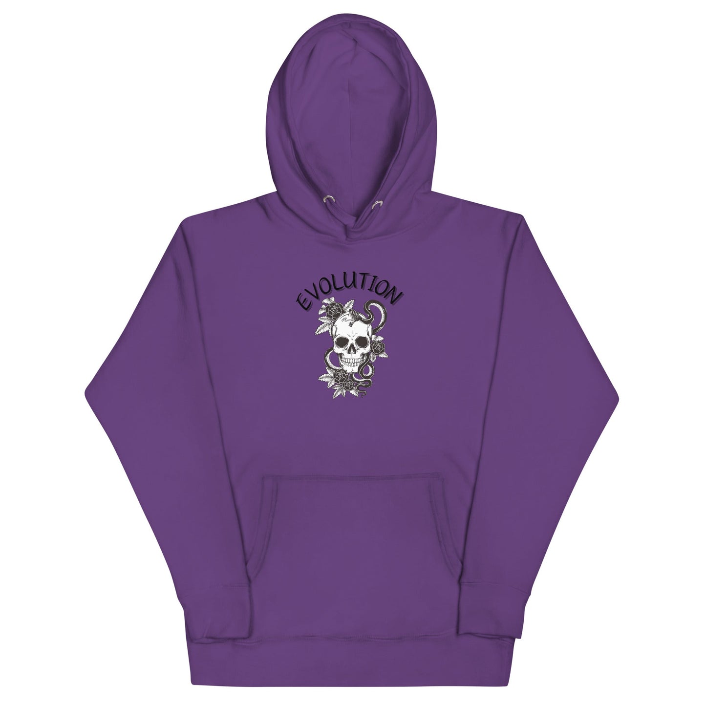 Evolution Hoodie - Left Placement product image 8 in Navy Blazer, size M, with front view and left placement.