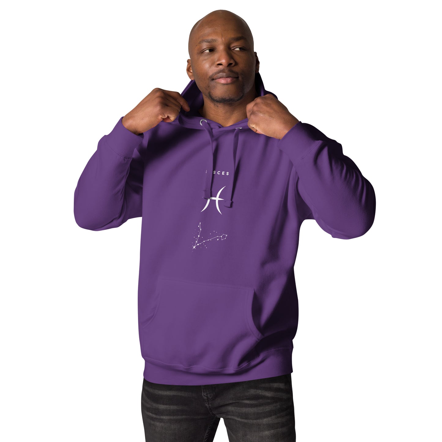 Tideborn Hoodie - Left Placement product image 17 in Maroon, size 2XL, with front view and left placement.