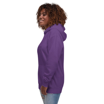 Growthline Hoodie - Left Placement image 39 in Team Red, size L, showing front view, left-side angle for the Growth design.