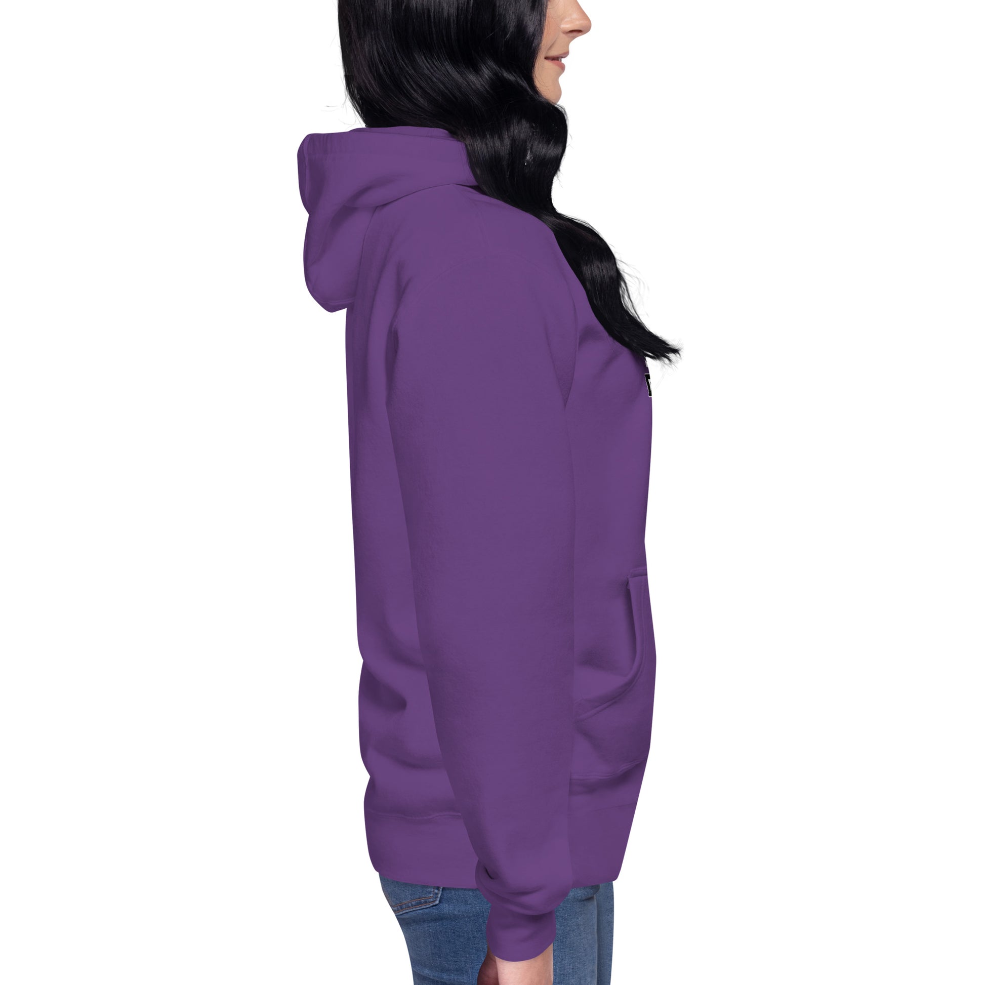 Impact Form Hoodie - Left Placement image 67: Carbon Grey version, size S with right-side angle of the Shape Lives range.