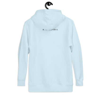 Image 27 of Team Royal Sweet Minimal Hoodie - Left Placement, size L, with Simple and Sweet artwork visible in back view.