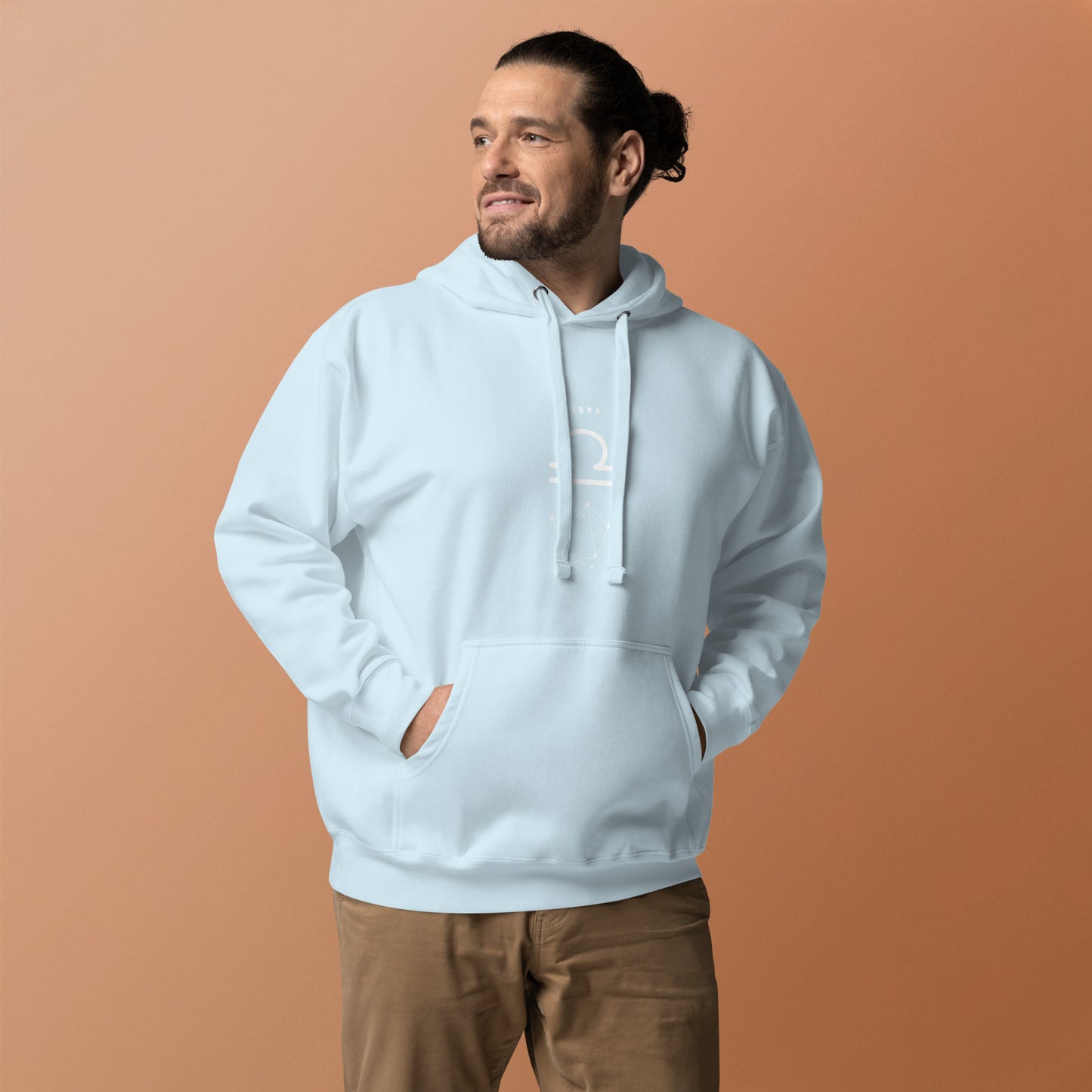 Balance Court Hoodie - Left Placement image 60: Team Gold version, size XL with front view of the Libra range.