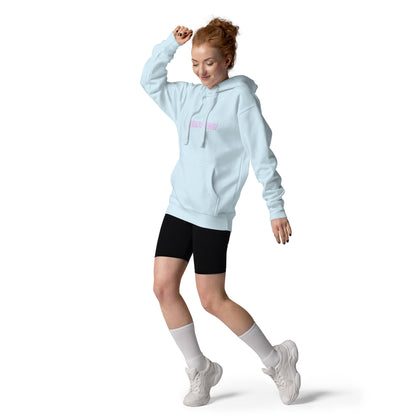 Noir Edge Hoodie - Left Placement image 21 in Charcoal Heather, size L, showing front view for the Elegant Edge design.