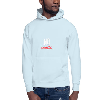 Limitless Hoodie - Left Placement product image 17 in Charcoal Heather, size 2XL, with front view and left placement.