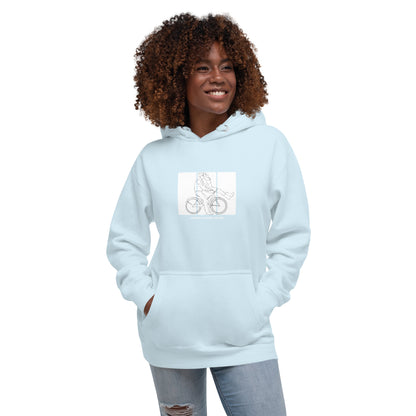 Ever After Hoodie - Left Placement image 41 in Forest Green, size 2XL, showing front view for the Happily Ever After design.