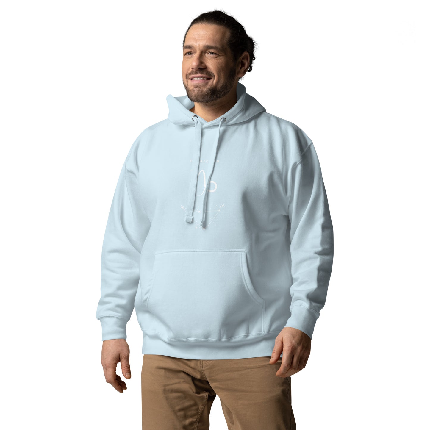 Montaire Hoodie image 53: Adobe version, size L with front view, left-side angle of the Capricorn range.