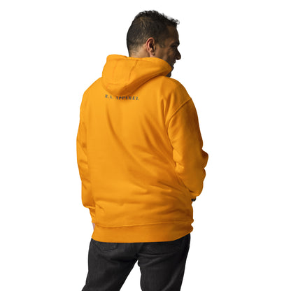 Twin Signal Hoodie - Left Placement product image 30 in Forest Green, size M, with back view and left placement.