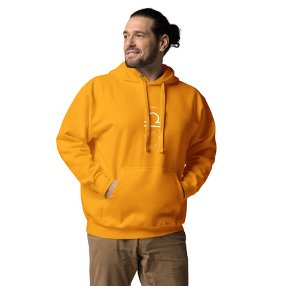 Balance Court Hoodie - Left Placement by R.A. Apparel, image 43, front view, Adobe, size L, left placement.