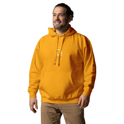 Balance Court Hoodie - Left Placement product image 44 in Adobe, size XL, with front view, left-side angle and left placement.
