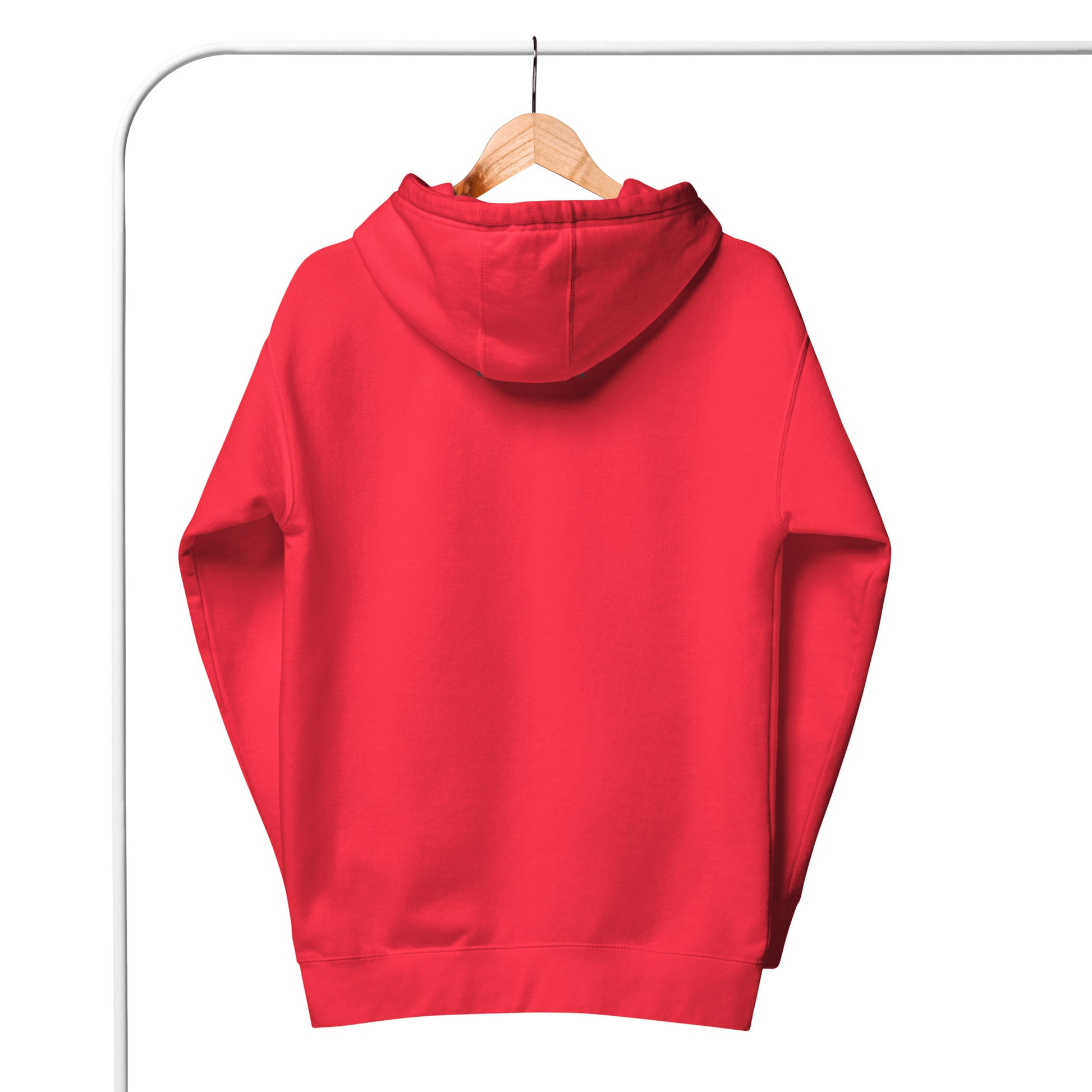 Retry Hoodie - Left Placement image 26 in Vintage Black, size M, showing back view for the Try Again design.