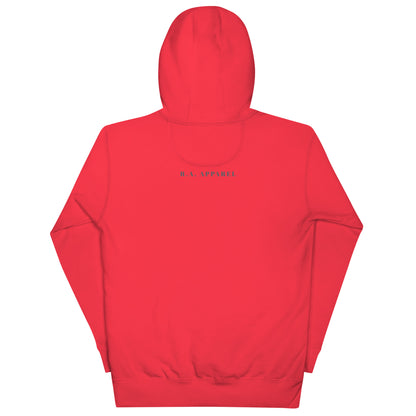 Astral Circle Hoodie - Left Placement product image 26 in Vintage Black, size M, with back view and left placement.