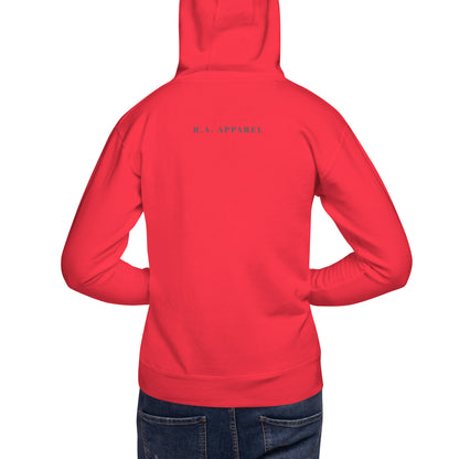 Petaline Hoodie - Left Placement 51 image 29: Vintage Black version, size 2XL with back view of the Petal range.