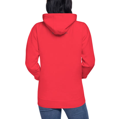 Afterhours Hoodie - Left Placement product image 21 in Charcoal Heather, size L, with back view and left placement.